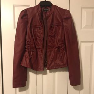 Burgundy Jacket